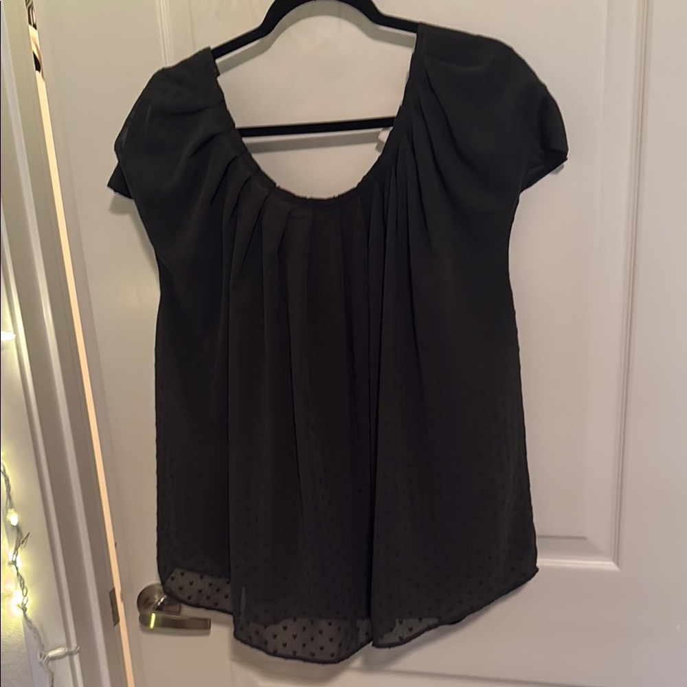 Elegant Black Women's Top